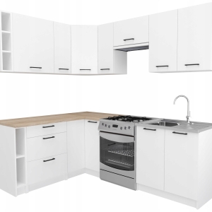 Zestaw mebli kuchennych Cypr Biały